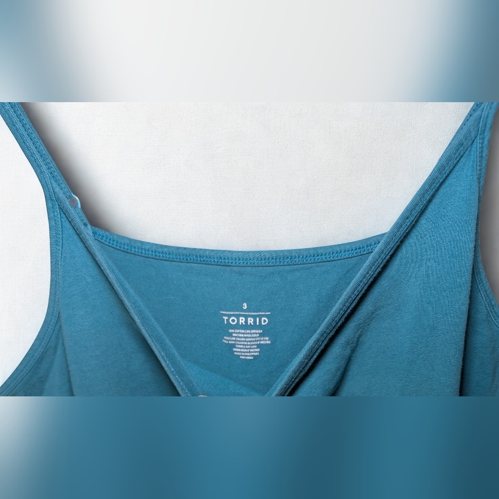 Torrid Blue Camisole Top - Picture 3 of 5